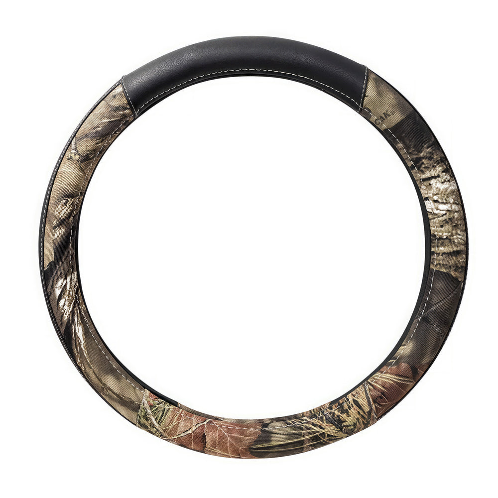 Official Licensed 15" Camo Steering Wheel Cover, Universal Fit